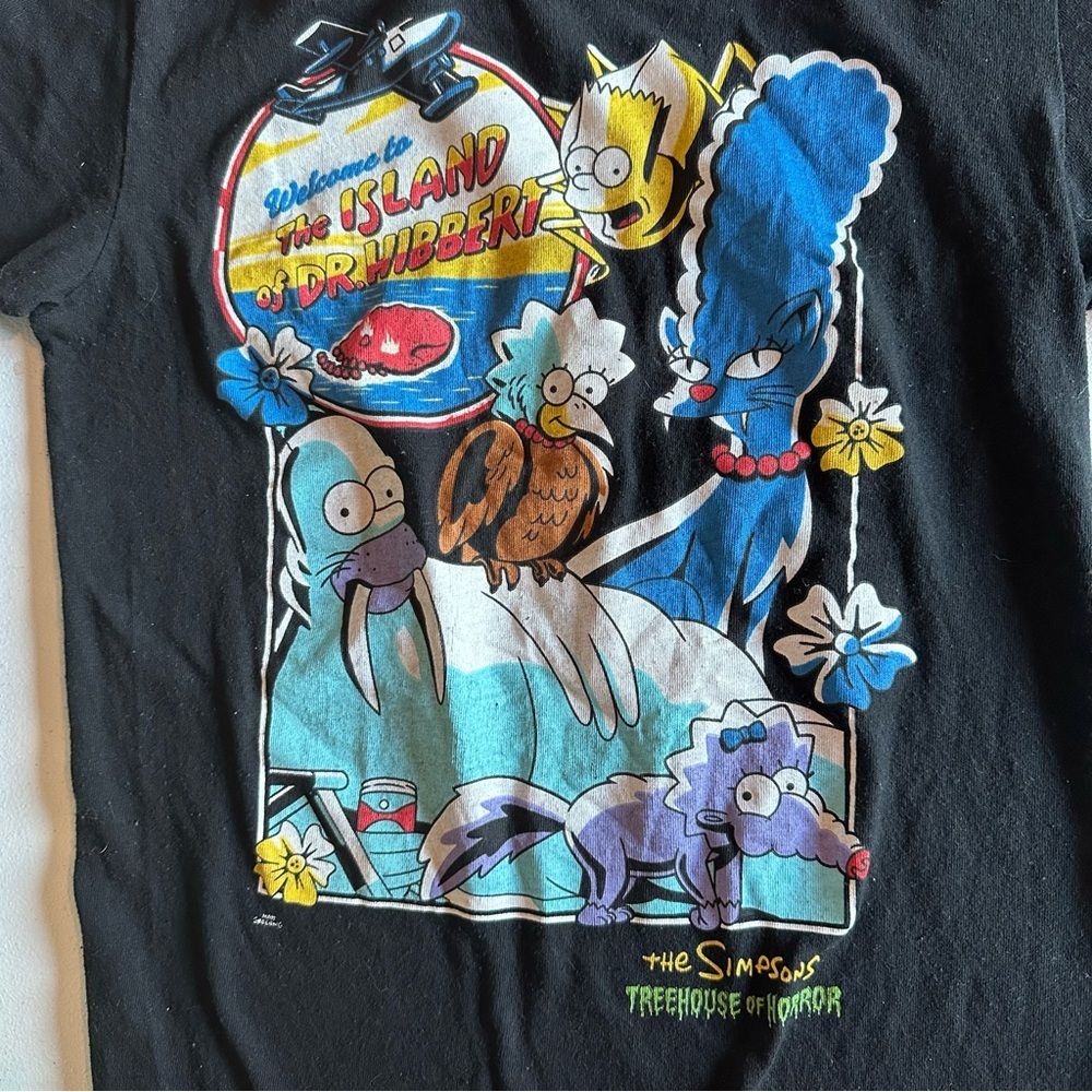 The Simpsons Island of Dr. Hibbert Tree House Of Horror T-Shirt Size Small - Picture 3 of 8